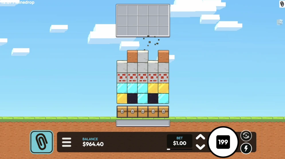 MineDrop gameplay